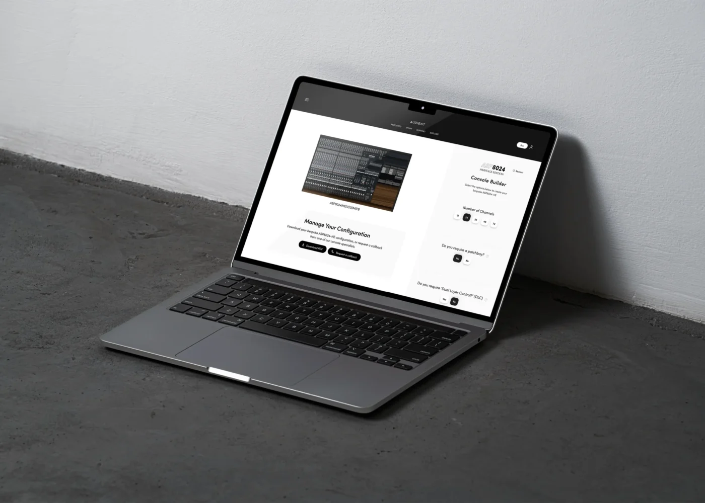 Audient Console Builder